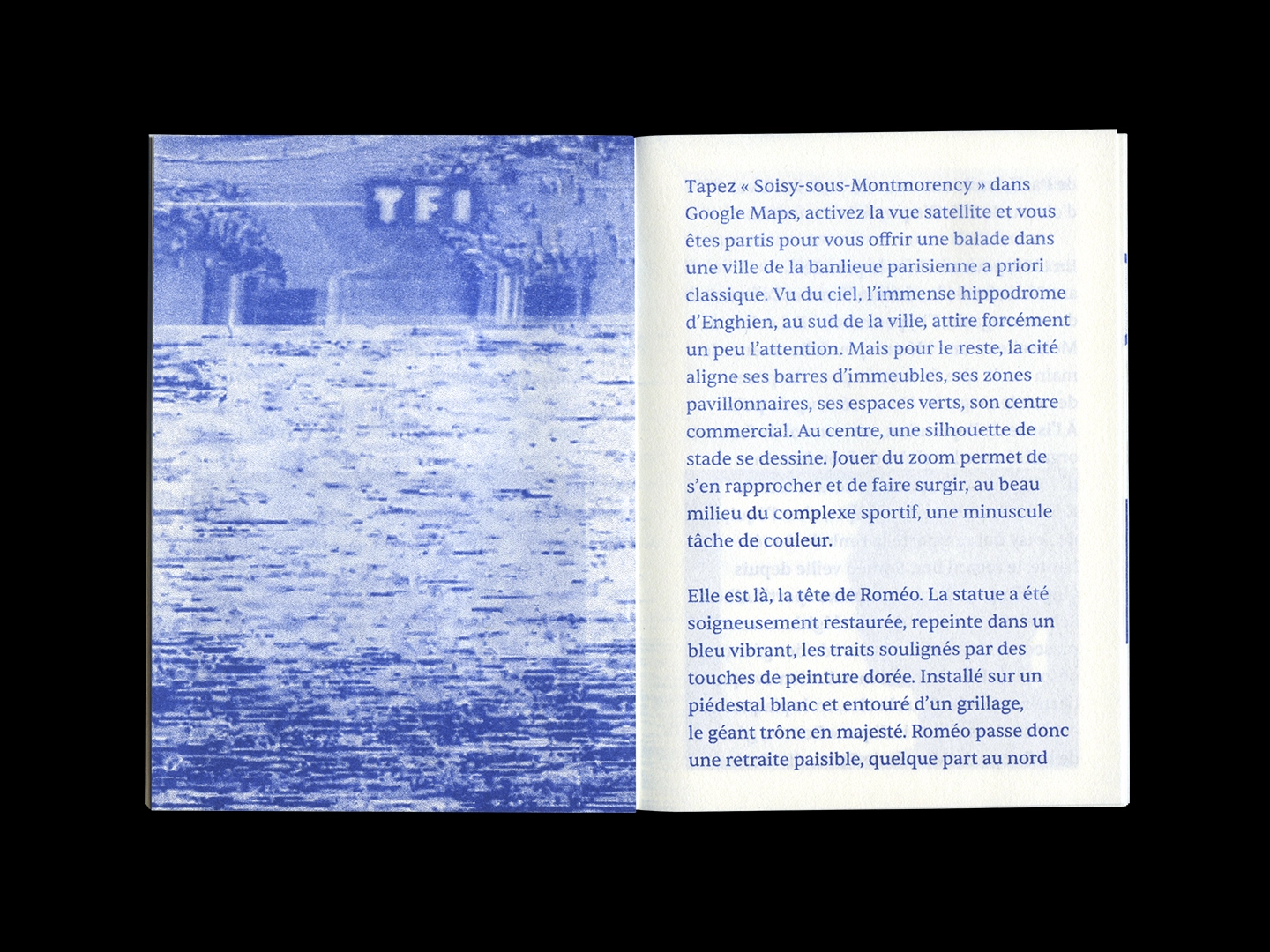 Double page du n°1 de la revue La Nuit